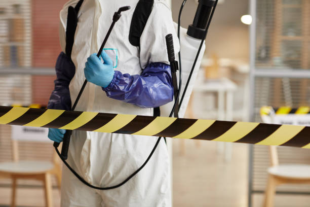 Professional Biohazard technician working in Annandale, NJ
